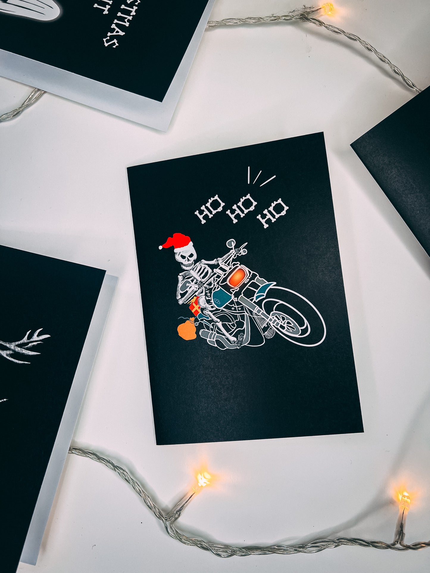 Set of 12 Gothic Christmas Cards