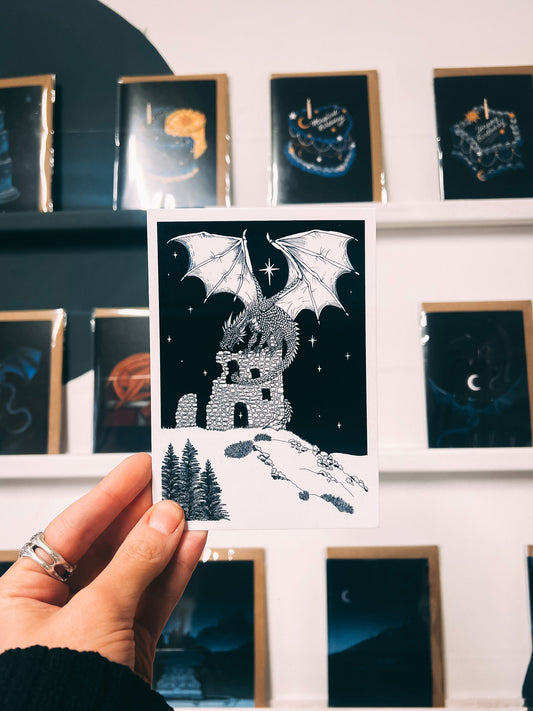 Anthony the Dragon Fantasy Postcard