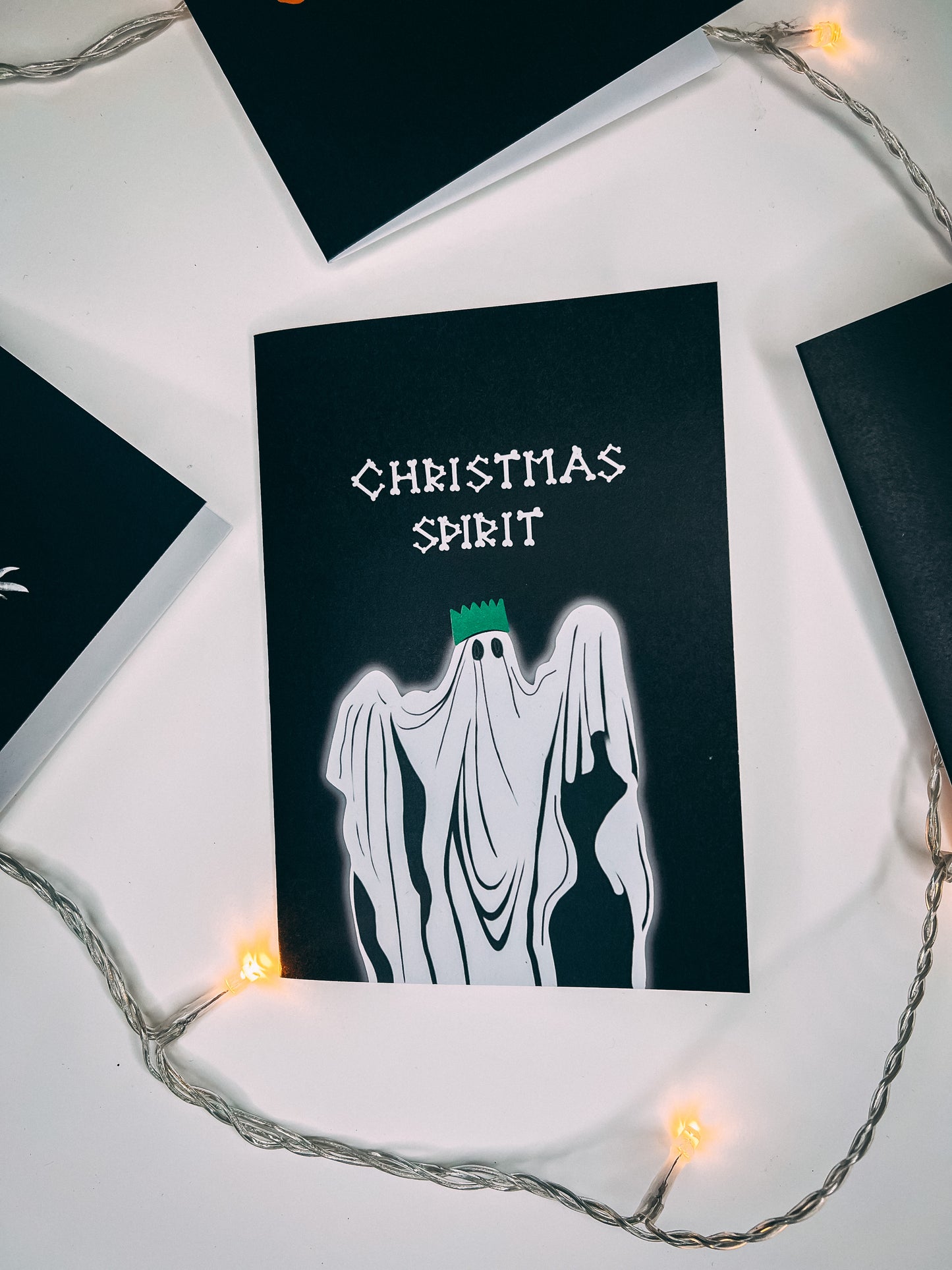 Set of 12 Gothic Christmas Cards