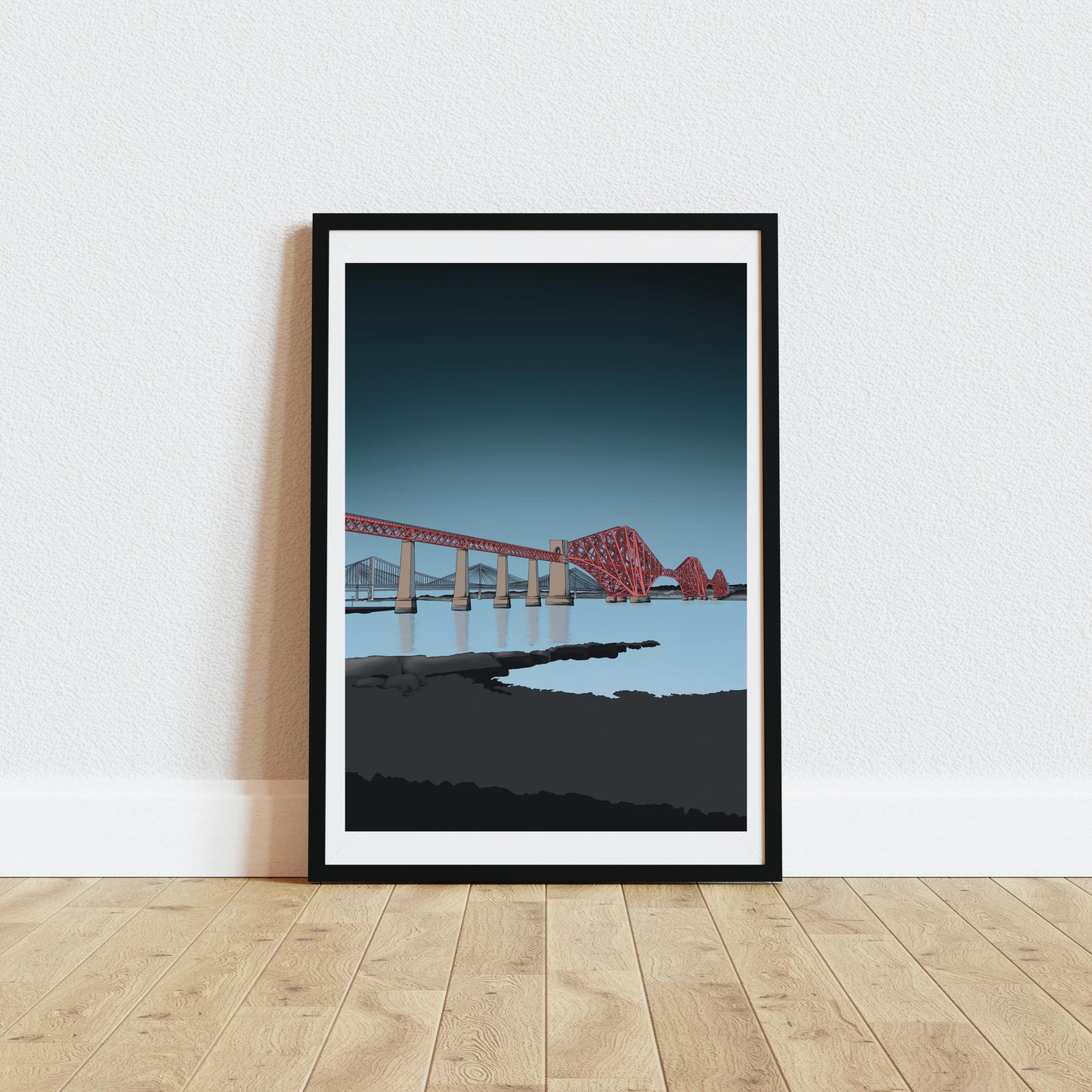 Forth Bridges Art Print