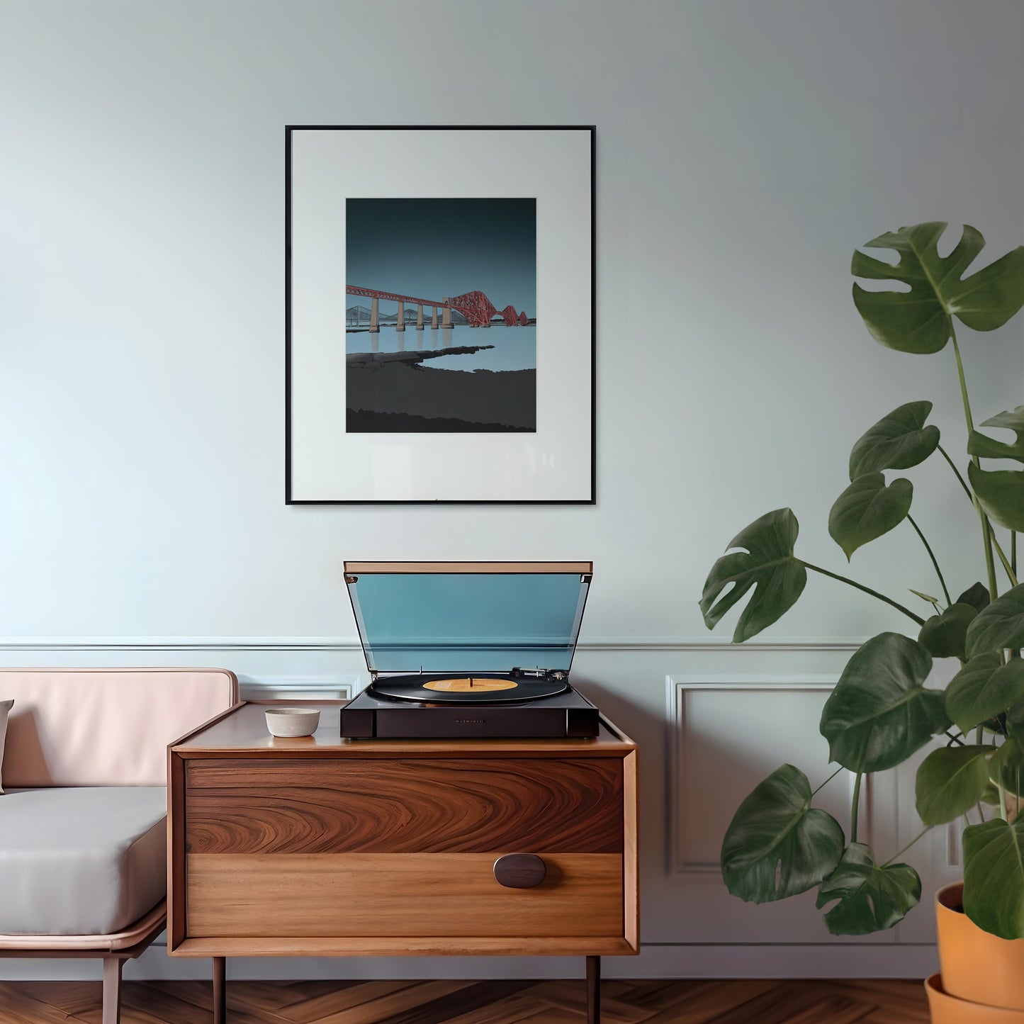 Forth Bridges Art Print