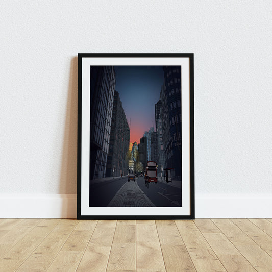 Liverpool Street, London Art Print