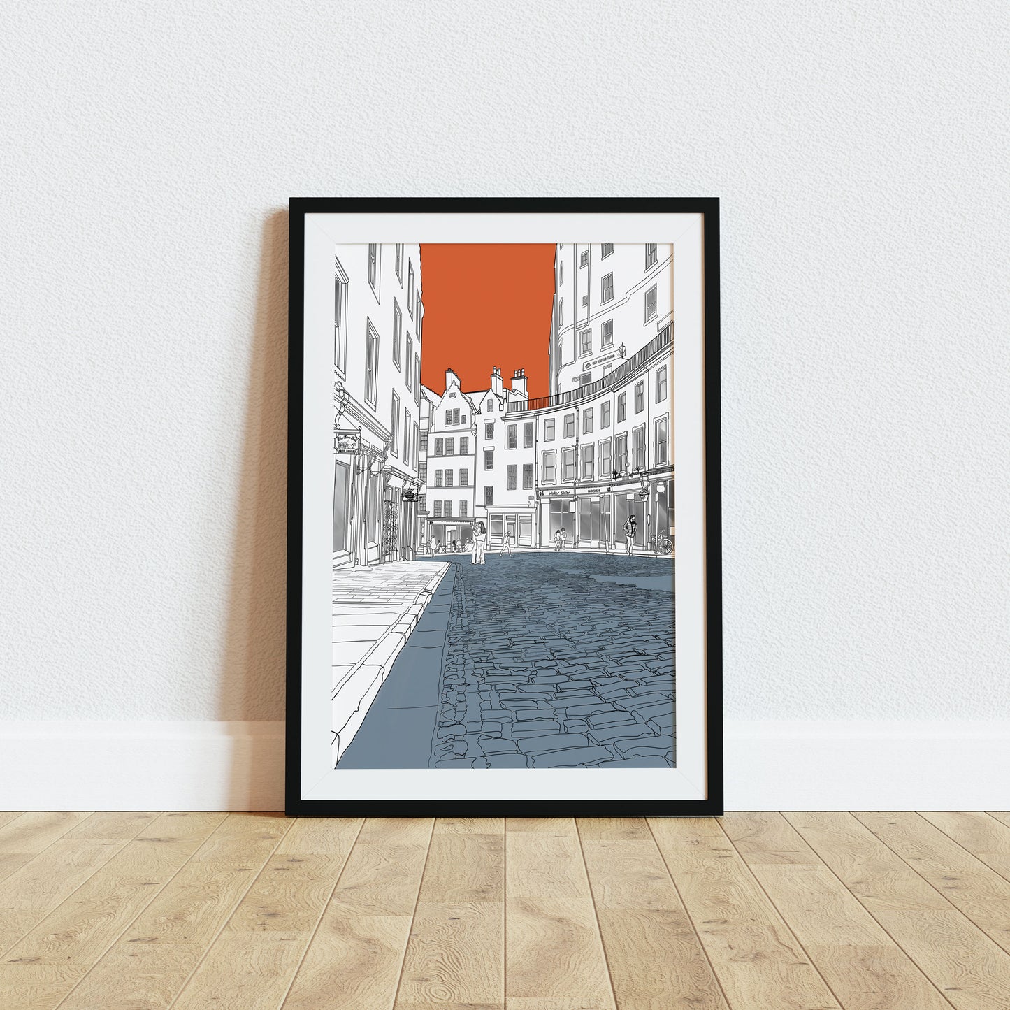 Victoria Street, Edinburgh Art Print
