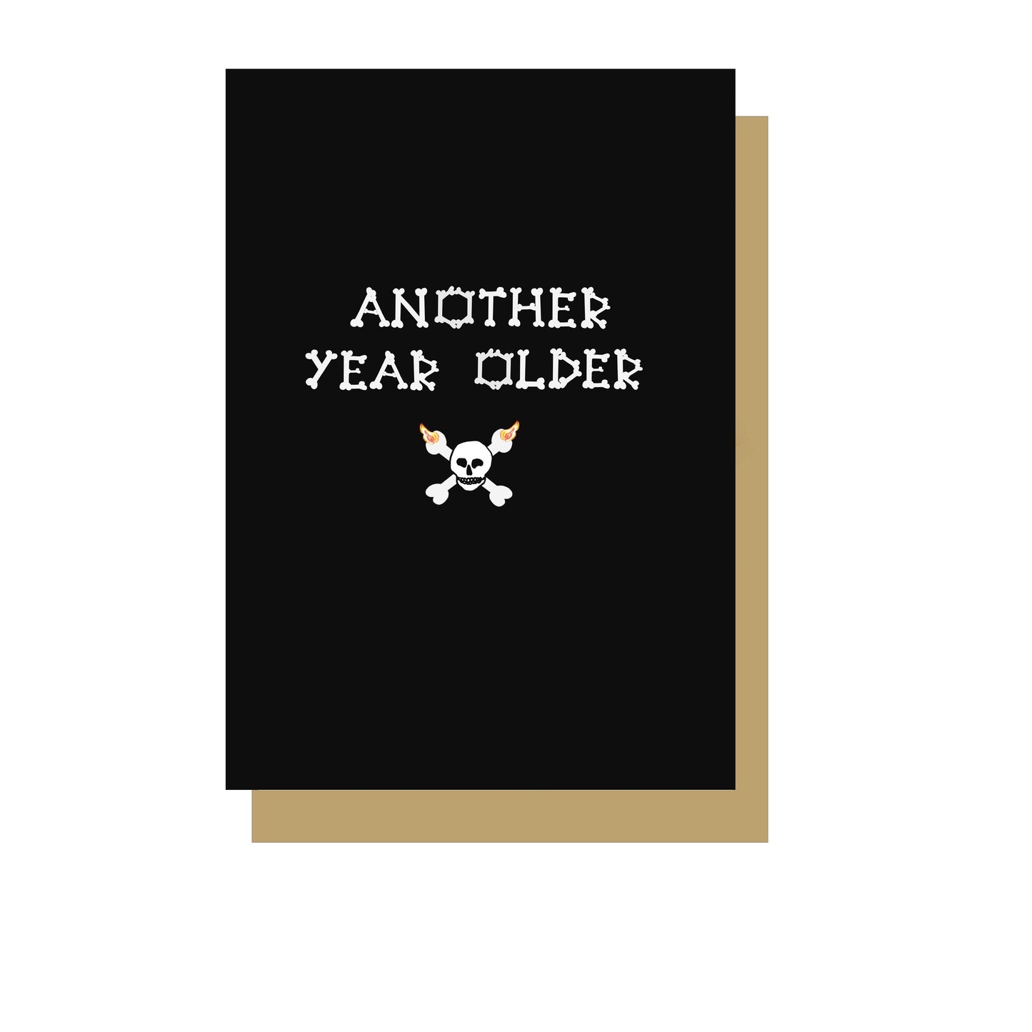 Another Year Older Gothic Greetings Card