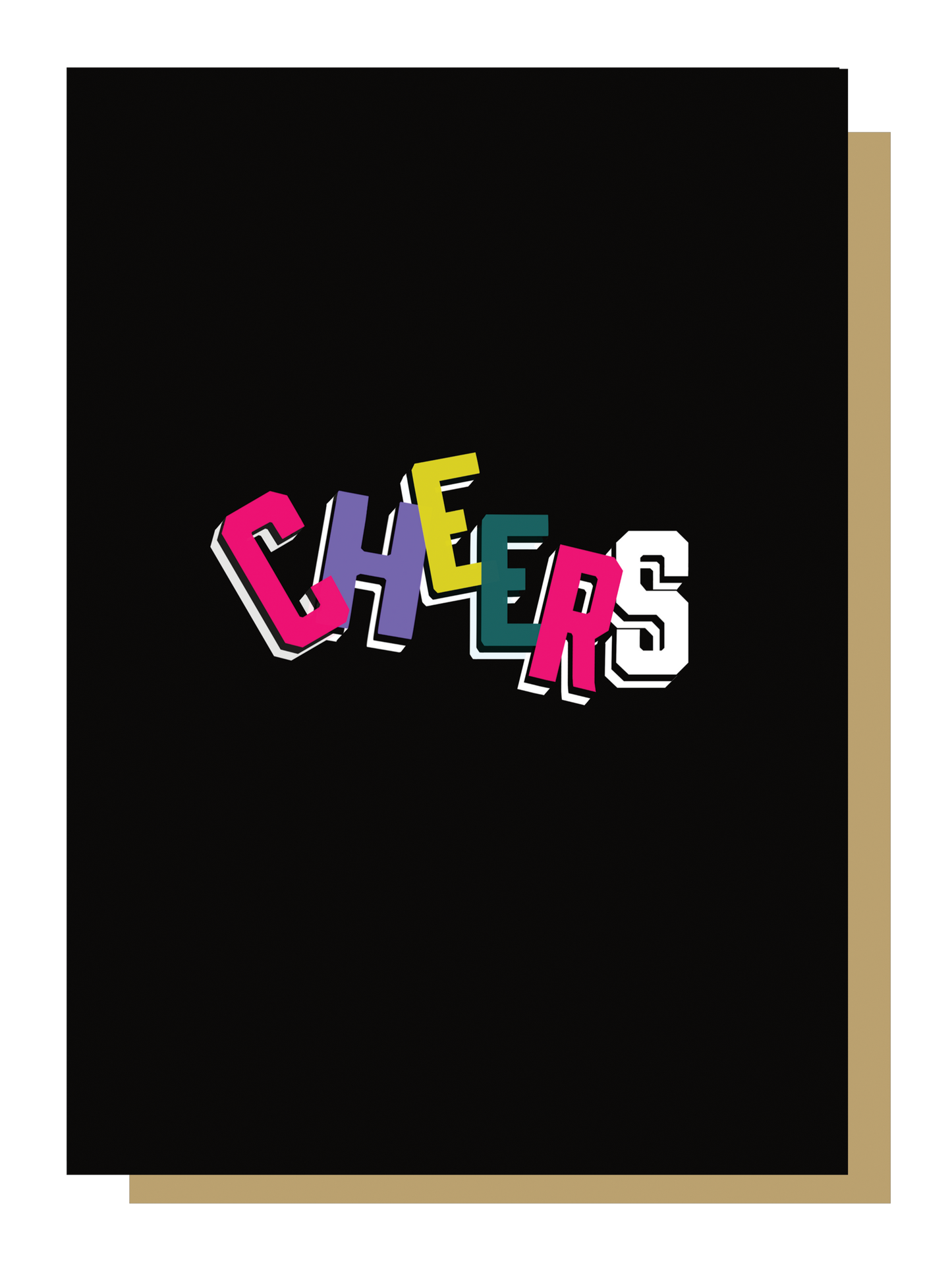 Wayward - Cheers Thank You Greetings Card