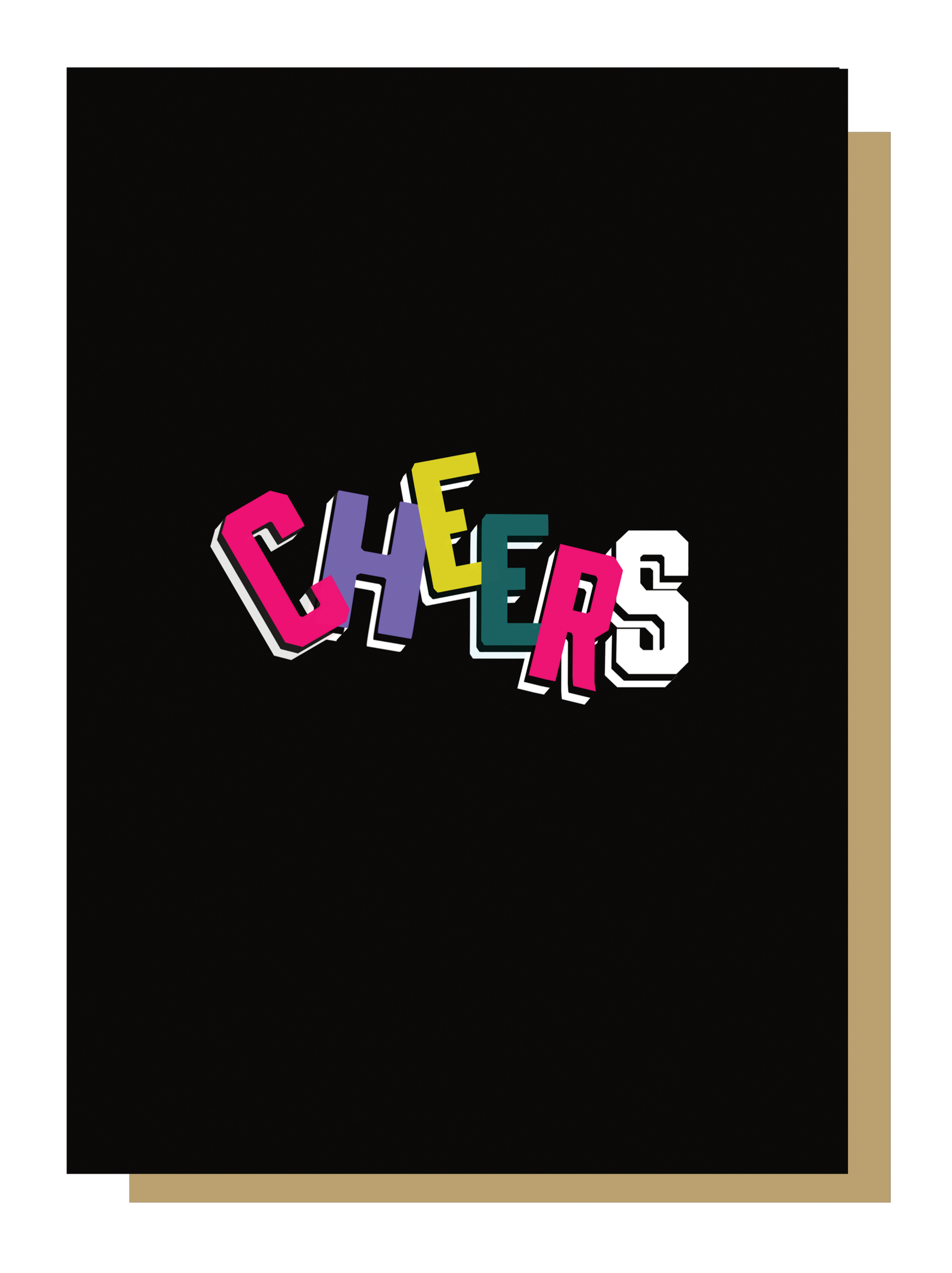 Wayward - Cheers Thank You Greetings Card