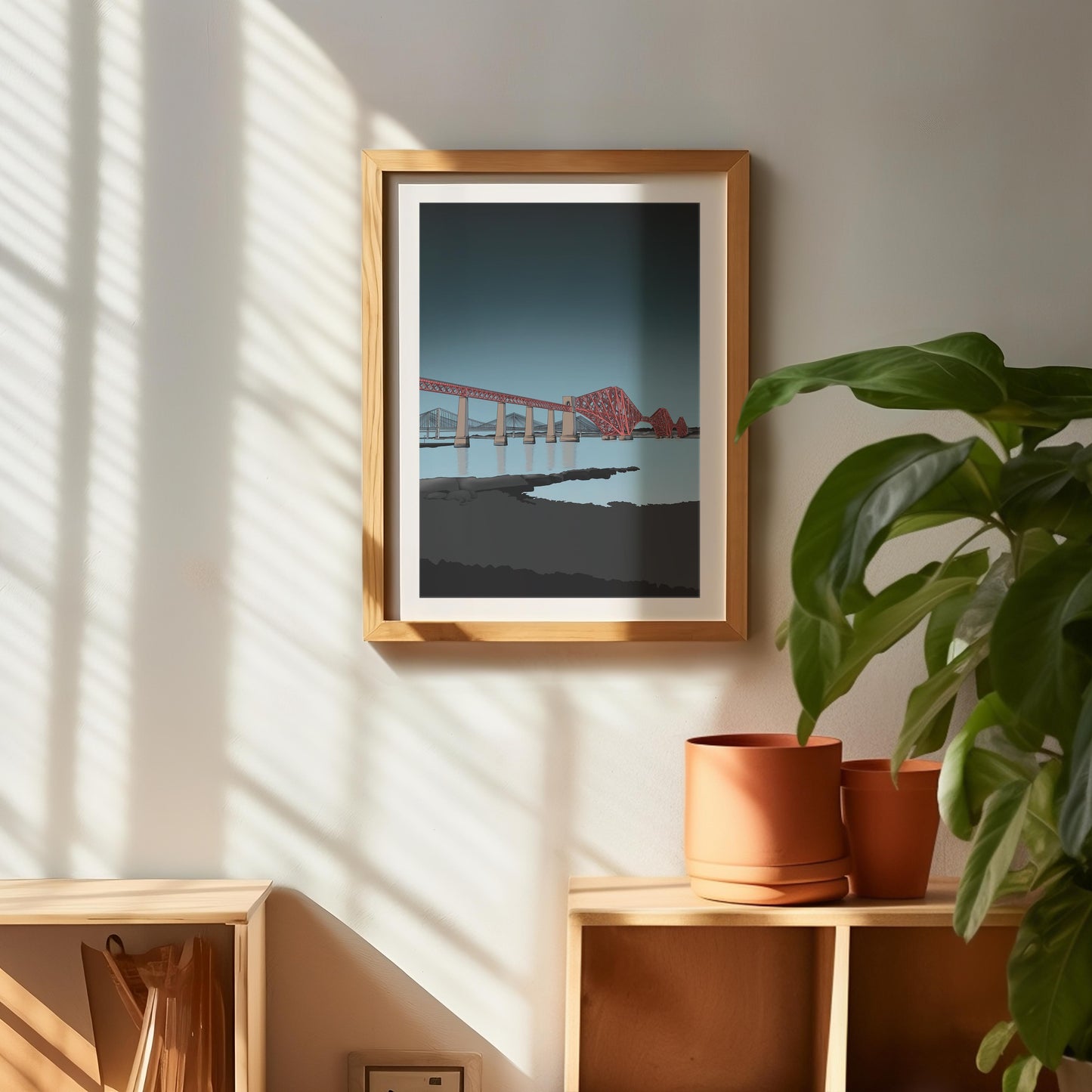 Forth Bridges Art Print