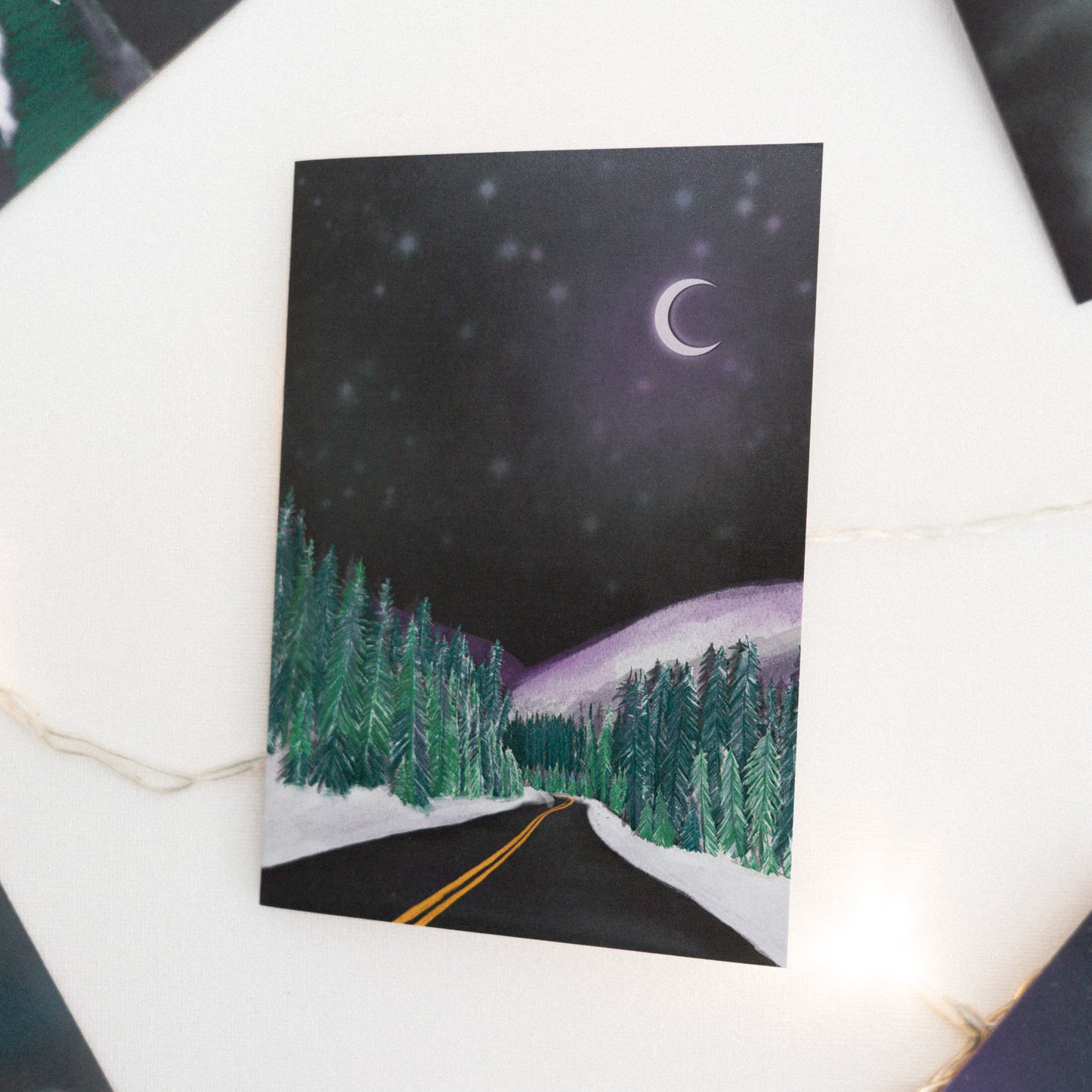 Winter Road Trip Christmas Card