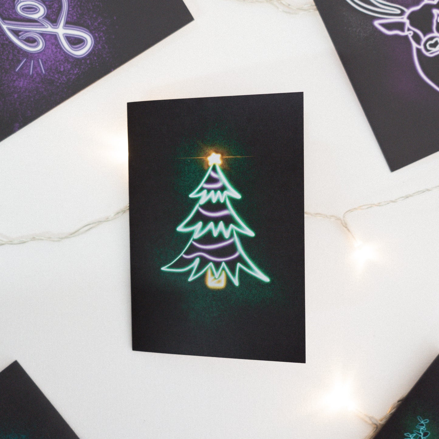 Neon Tree Christmas Card