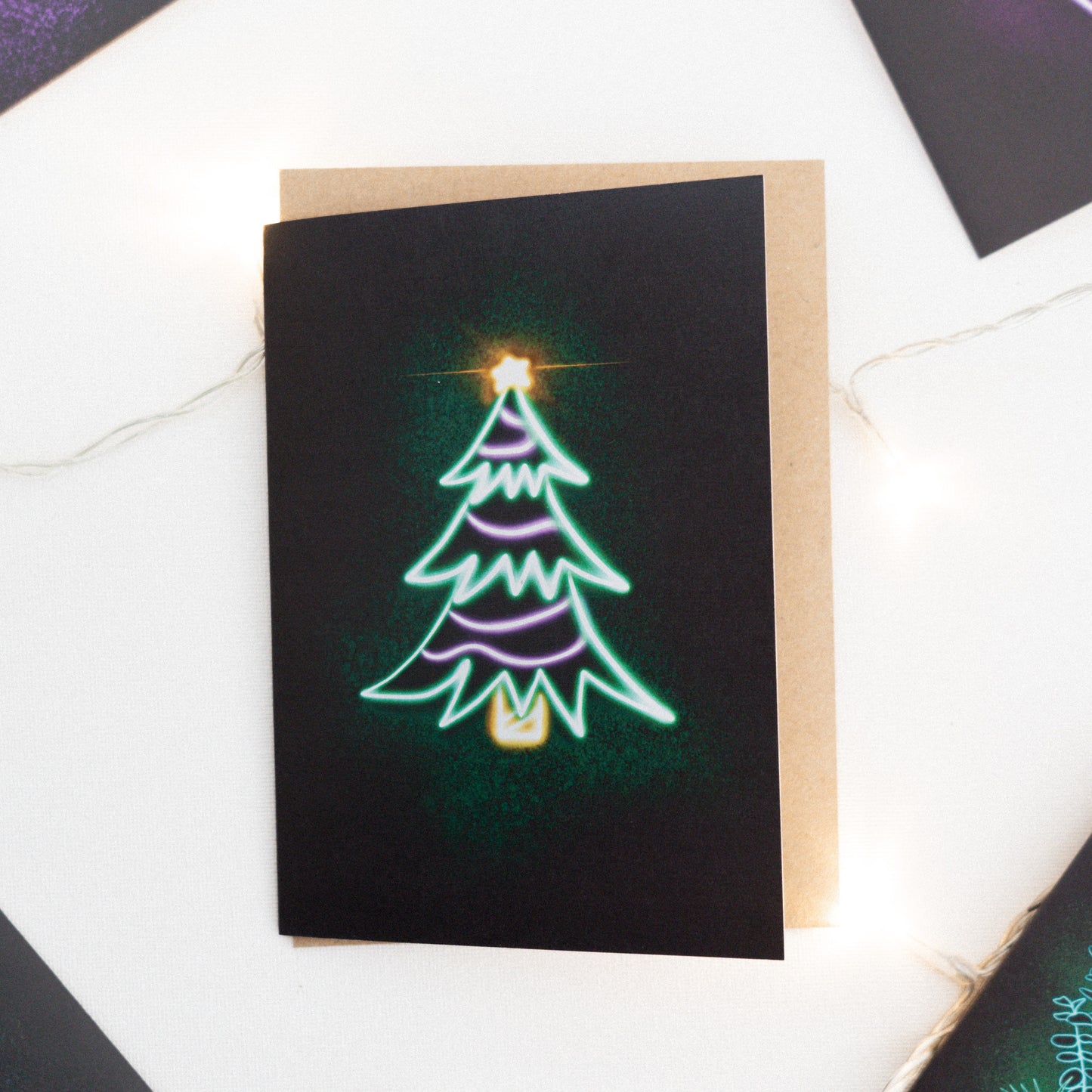 Neon Tree Christmas Card
