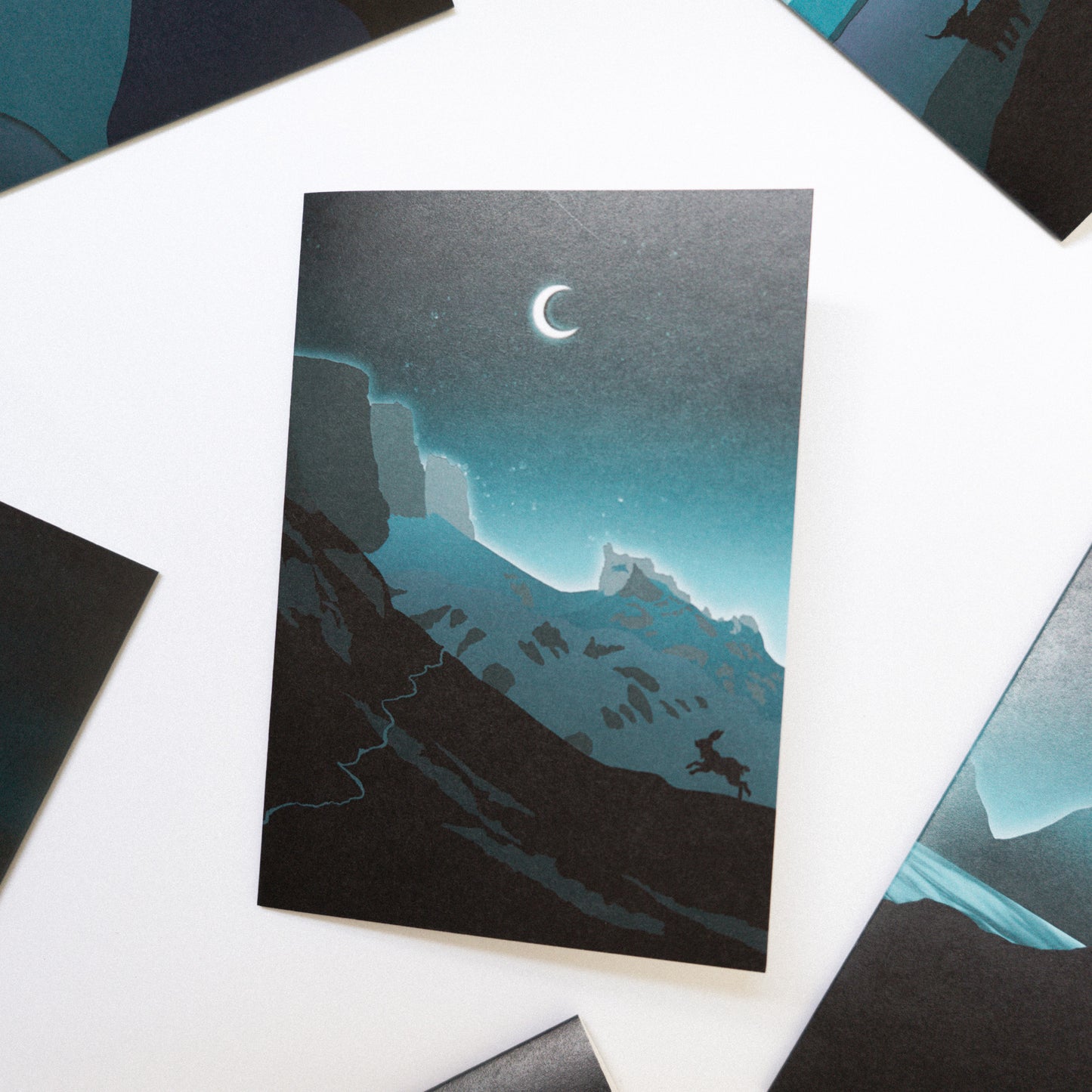 Quiraing Skye, Scotland Greetings Card
