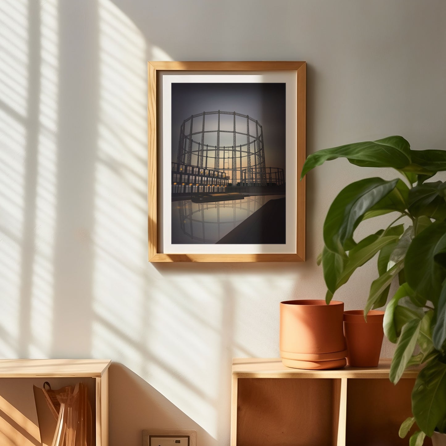 Regents Canal, East London Art Print