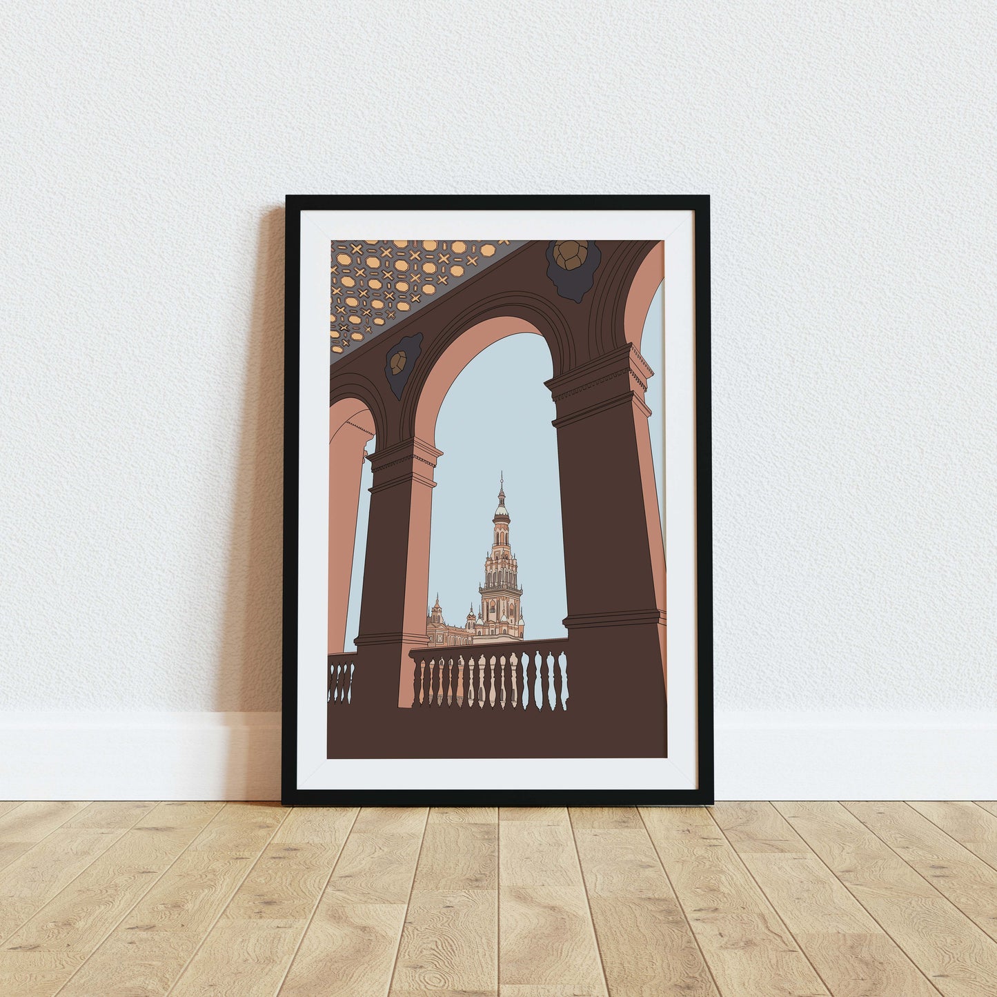 Seville Plaza de España Art Print