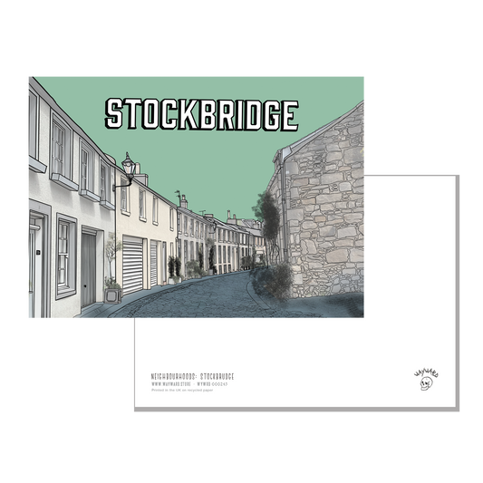 Stockbridge Edinburgh Postcard