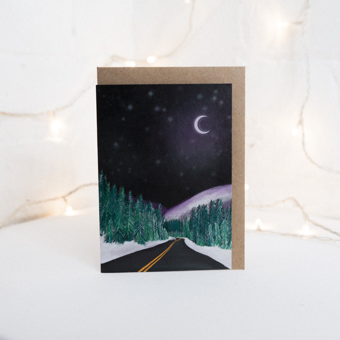 Winter Road Trip Christmas Card