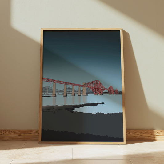 Forth Bridges Art Print