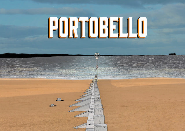 Portobello Beach Edinburgh Postcard