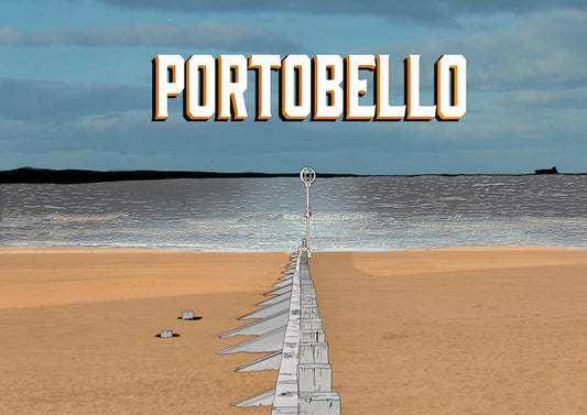 Portobello Beach Edinburgh Postcard