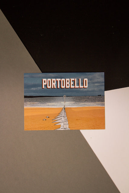 Portobello Beach Edinburgh Postcard