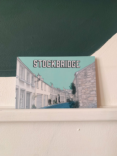 Stockbridge Edinburgh Postcard