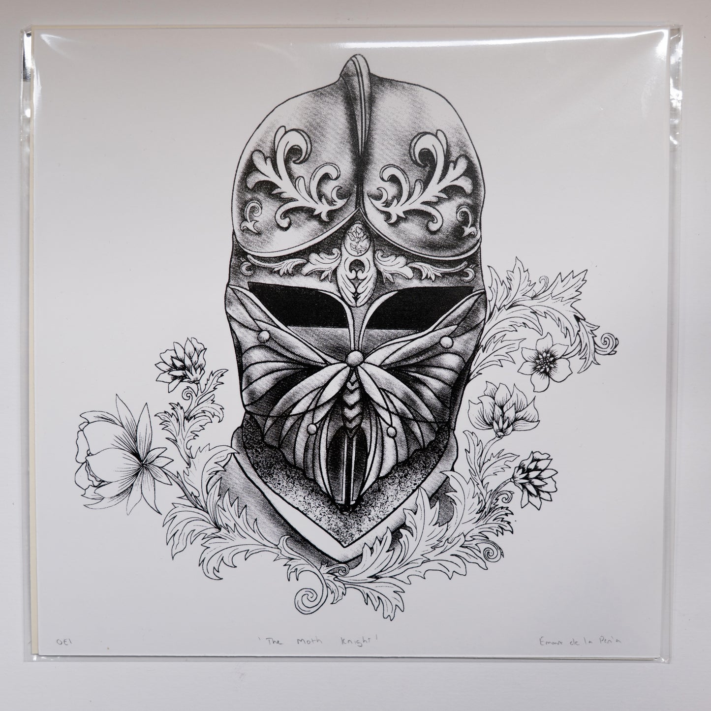 The Moth Night  20x20cm Screenprint