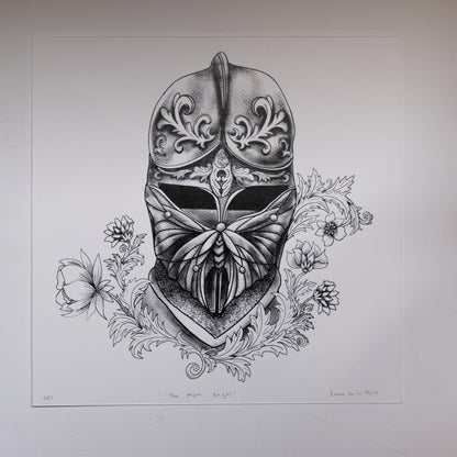 The Moth Night  20x20cm Screenprint