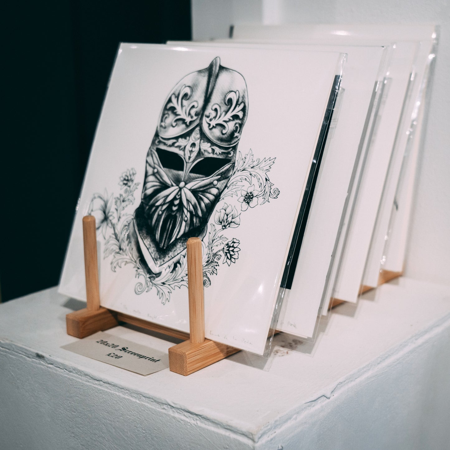 The Moth Night  20x20cm Screenprint