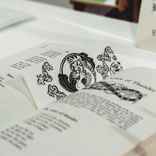 Edinburgh Gargoyle Bookmark — Hand Screen Printed