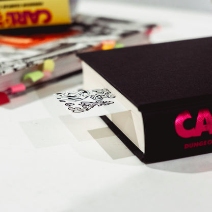 Edinburgh Gargoyle Bookmark — Hand Screen Printed