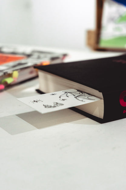 Mochthrath - Dawn Dragon Bookmark — Hand Screen Printed