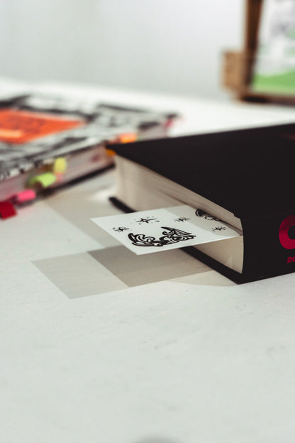 Edinburgh Gargoyle Wildcat Bookmark — Hand Screen Printed