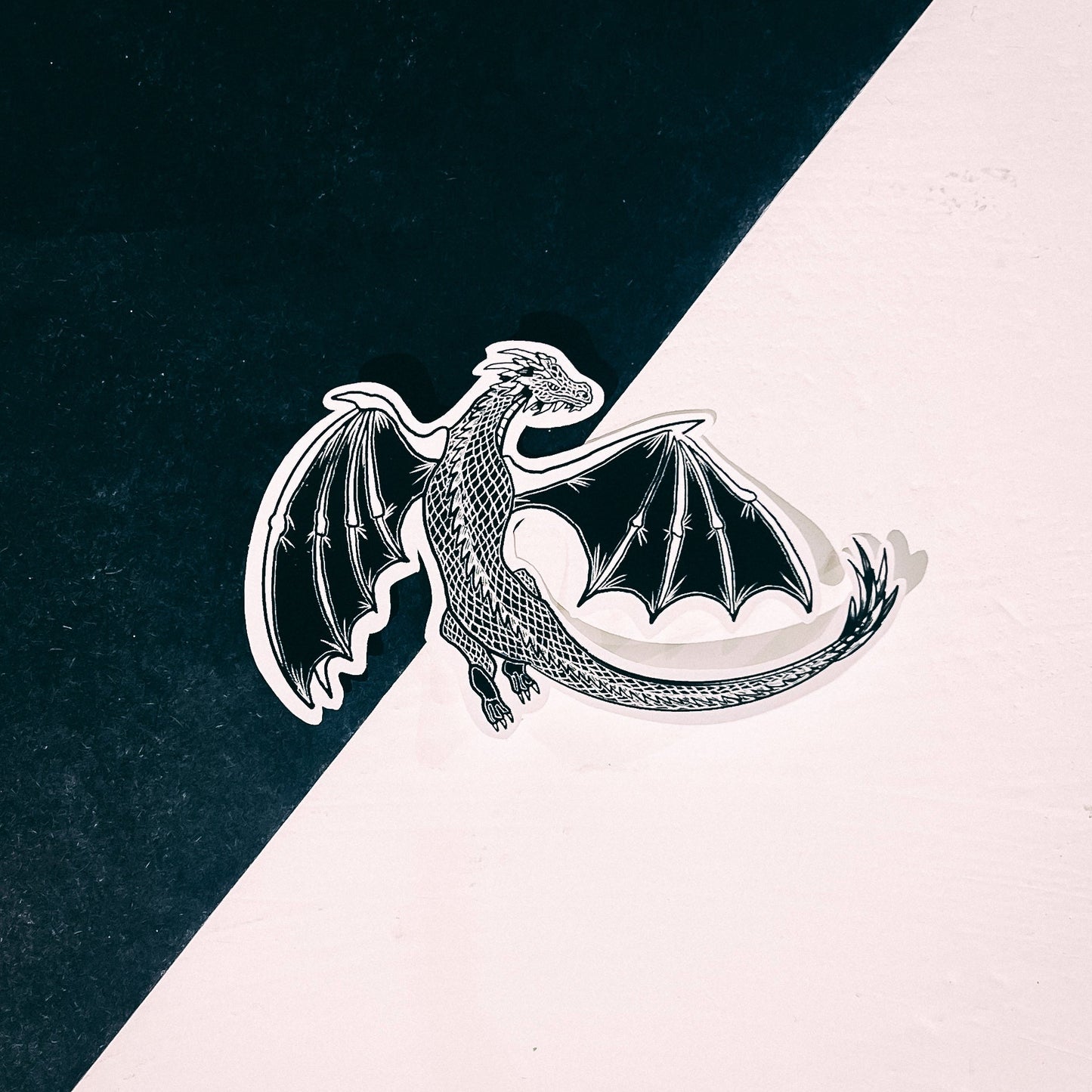Ciarach — Dusk Dragon Sticker — Knight Tales