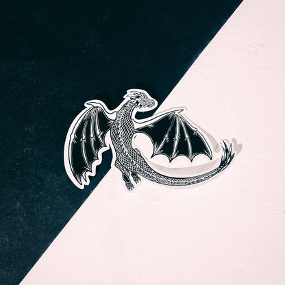 Ciarach — Dusk Dragon Sticker — Knight Tales
