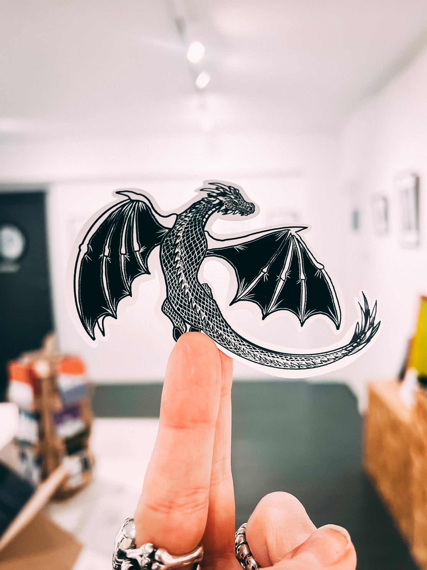 Ciarach — Dusk Dragon Sticker — Knight Tales