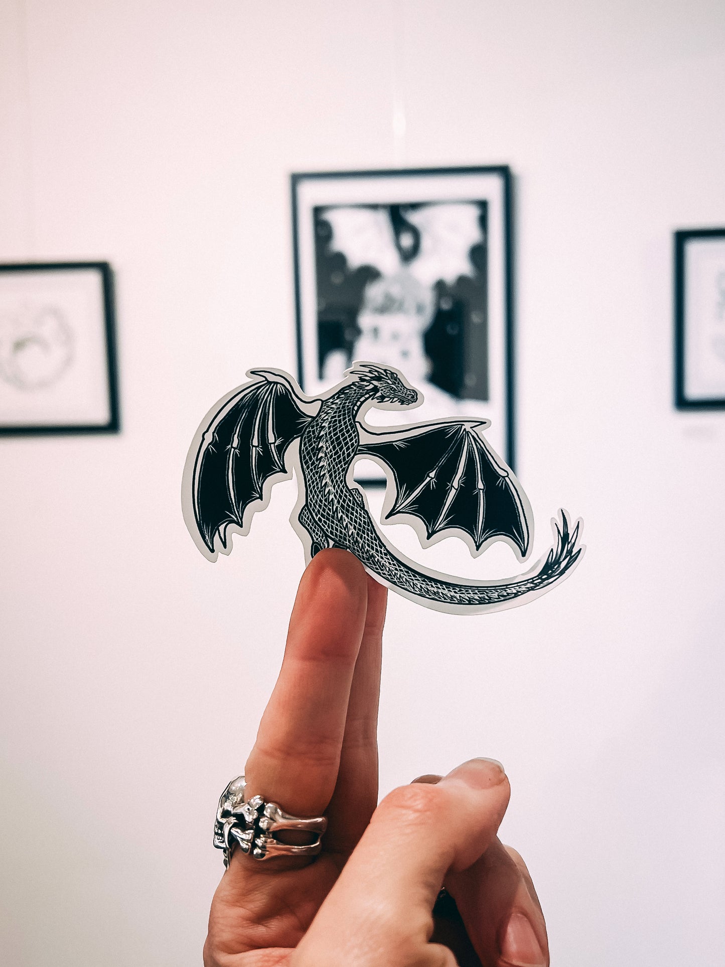 Ciarach — Dusk Dragon Sticker — Knight Tales