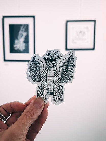 Bernard Gargoyle Sticker — Knight Tales