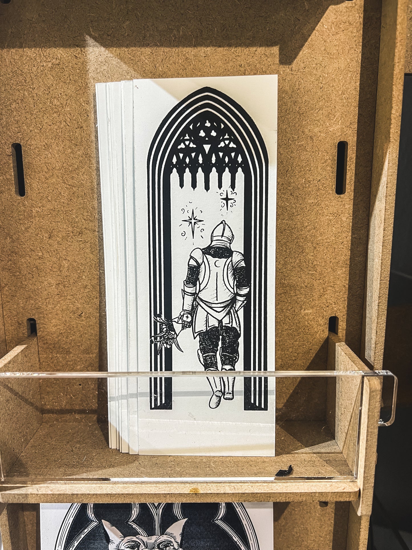 Knight Tales Bookmark — Hand Screen Printed
