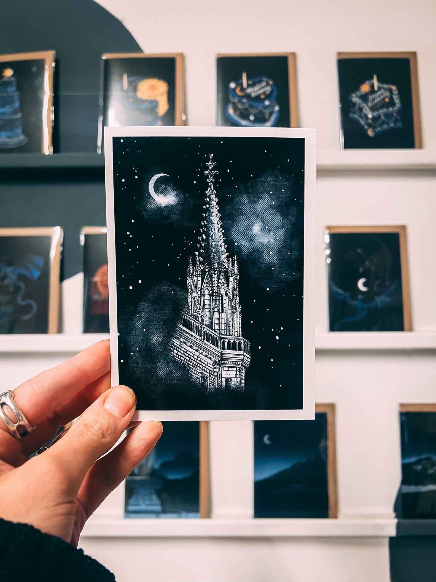 Painted in the Stars — Scottish National Portrait Gallery Fantasy Postcard