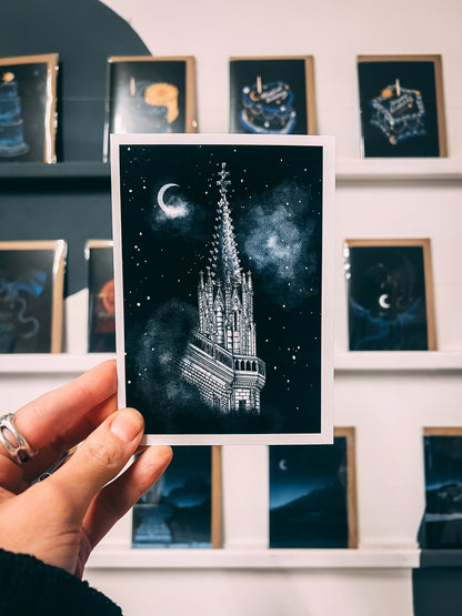 Painted in the Stars — Scottish National Portrait Gallery Fantasy Postcard