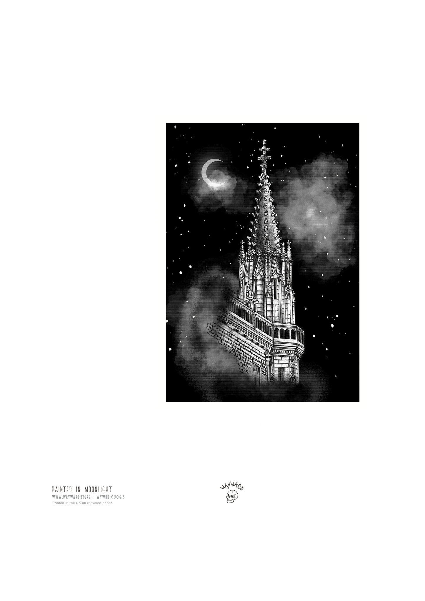 Painted in the Stars — Scottish National Portrait Gallery Fantasy Postcard
