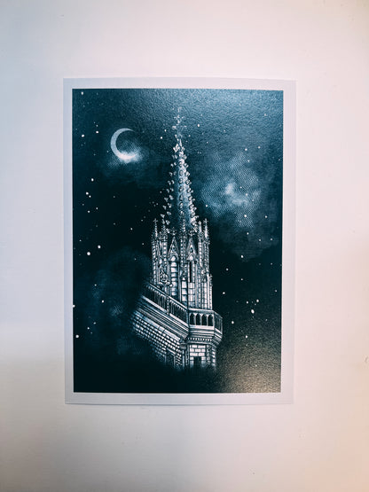 Painted in the Stars — Scottish National Portrait Gallery Fantasy Postcard