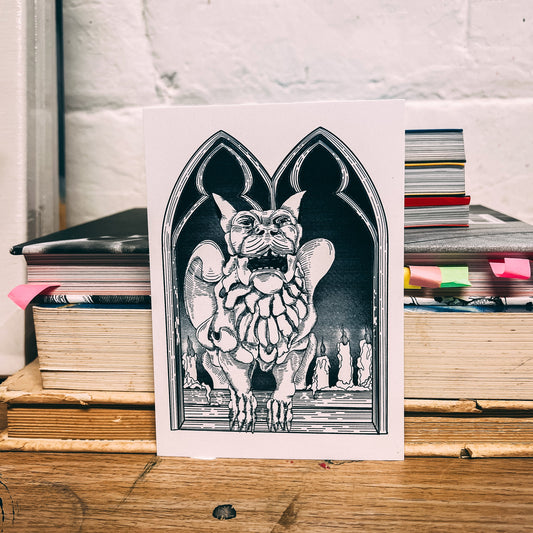Giles the Watcher Postcard