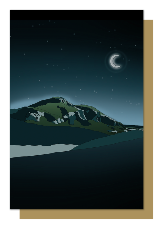 Arthurs Seat Edinburgh Greetings Card
