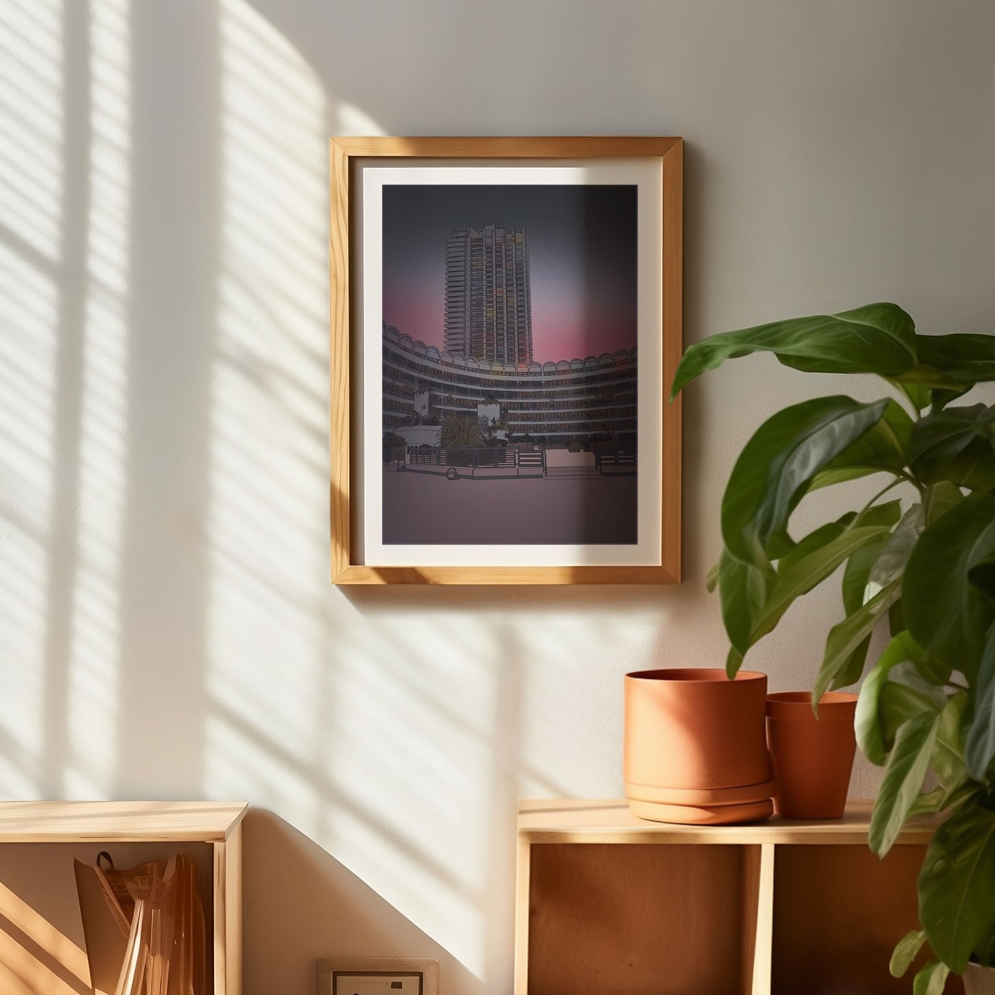 The Barbican, London Art Print