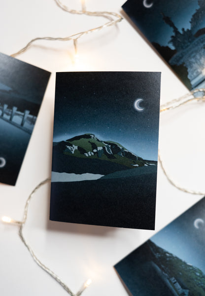 Arthurs Seat Edinburgh Greetings Card