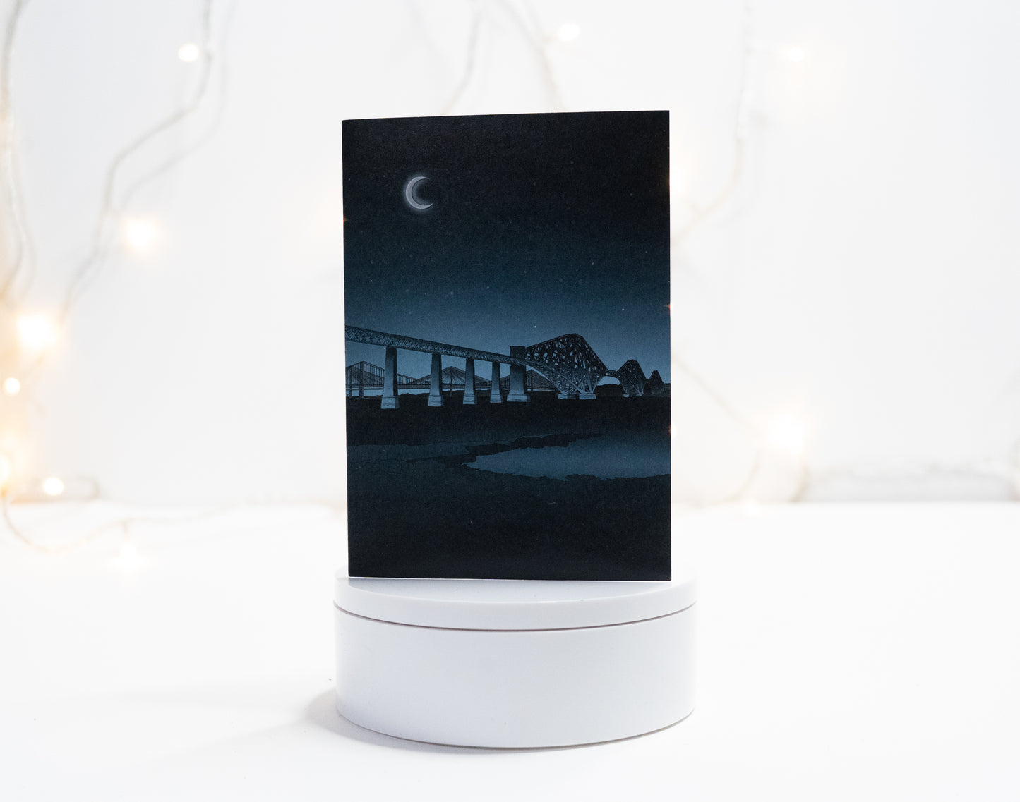 Forth Bridges Greetings Card