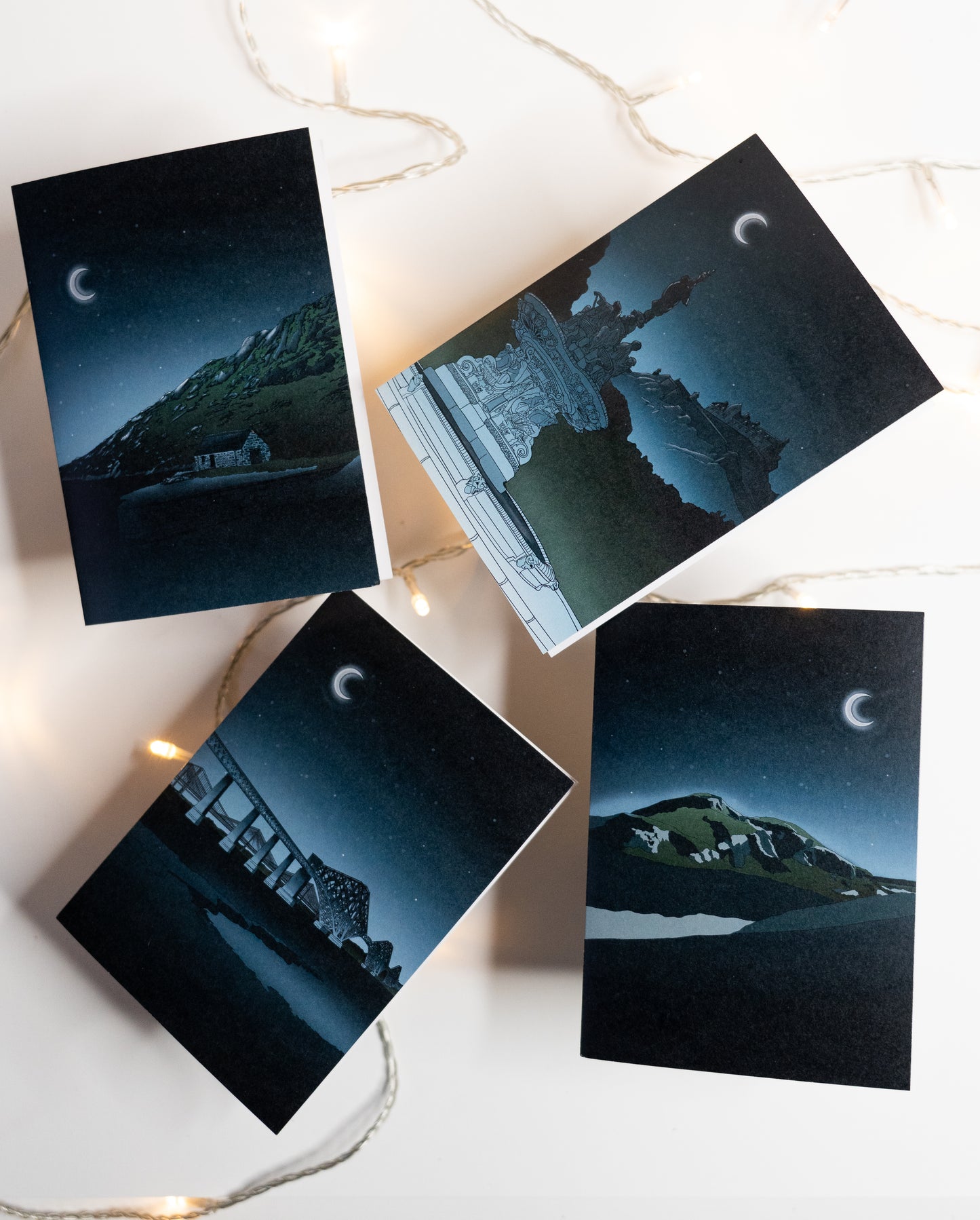 Forth Bridges Greetings Card