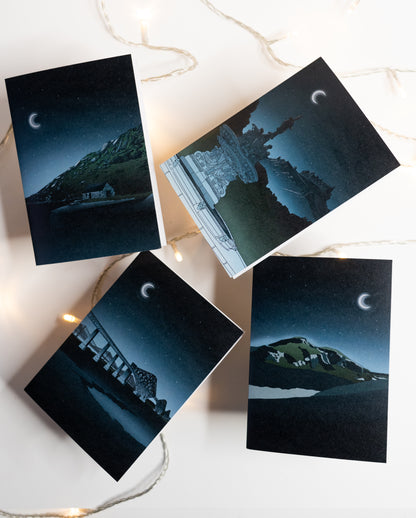 NC500 Scotland Bothy Greetings Card