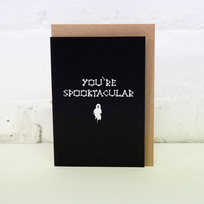 You're Spooktacular Gothic Greetings Card
