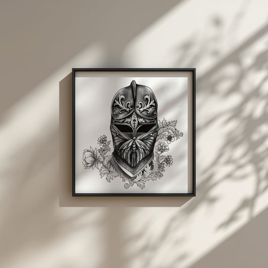 The Moth Night  20x20cm Screenprint